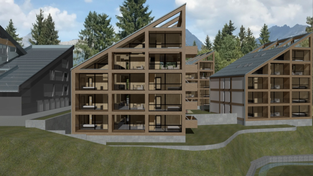 Predáme vo Vysokých Tatrách - Tatranská Štrba,   rekreačné zariadenie ( bytový dom, 53 bytov) , pozemok 12.565 m2, všetky IS, možnosť  ďalšej zástavby ( 33 bytov), firemné vlastníctvo.