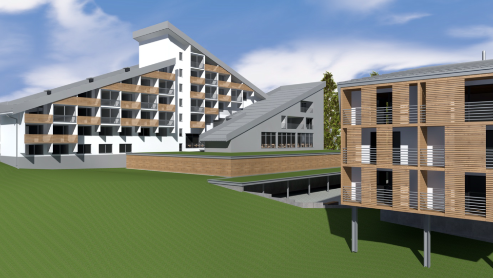 Predáme vo Vysokých Tatrách - Tatranská Štrba,   rekreačné zariadenie ( bytový dom, 53 bytov) , pozemok 12.565 m2, všetky IS, možnosť  ďalšej zástavby ( 33 bytov), firemné vlastníctvo.