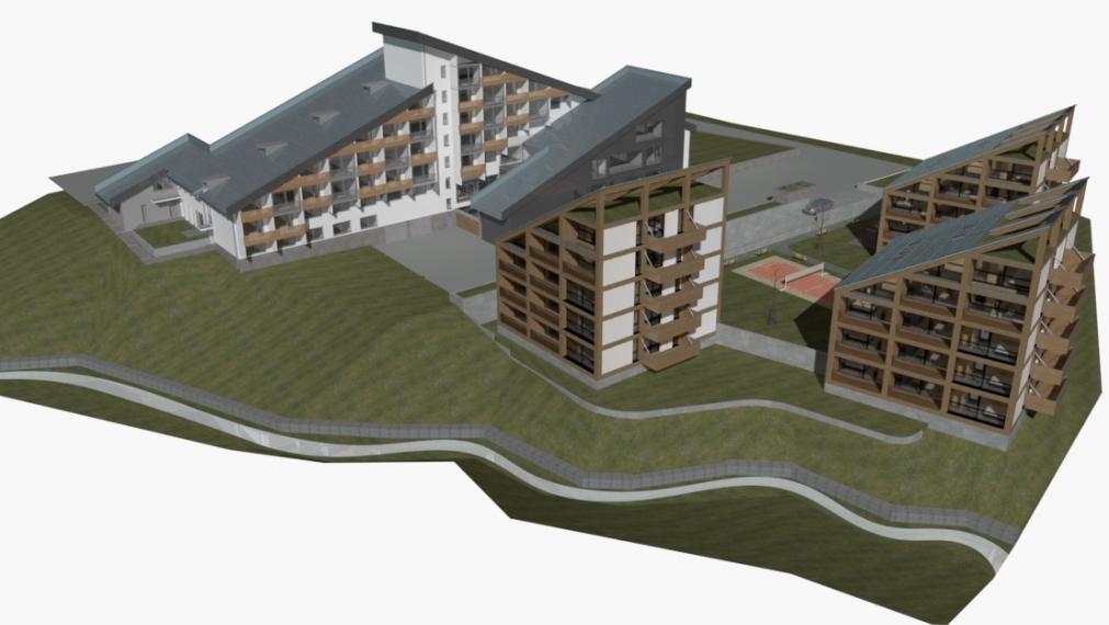 Predáme vo Vysokých Tatrách - Tatranská Štrba,   rekreačné zariadenie ( bytový dom, 53 bytov) , pozemok 12.565 m2, všetky IS, možnosť  ďalšej zástavby ( 33 bytov), firemné vlastníctvo.