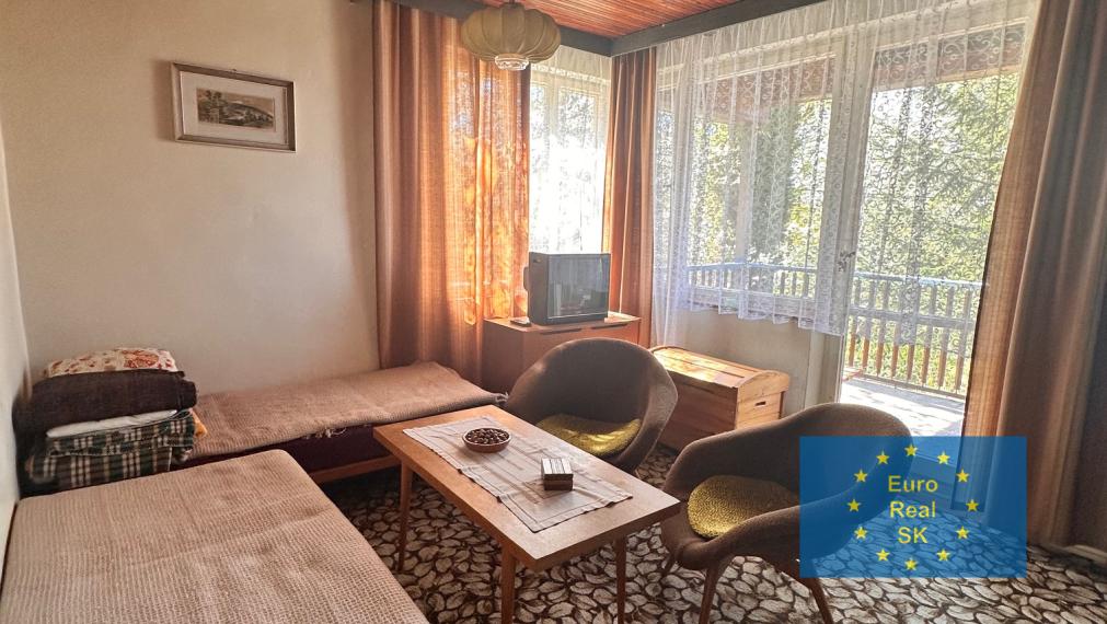 Predaj rekreačnej chaty s veľkou záhradou, Vyšné Opátske - Včelia paseka, zachovalý pôvodný stav,