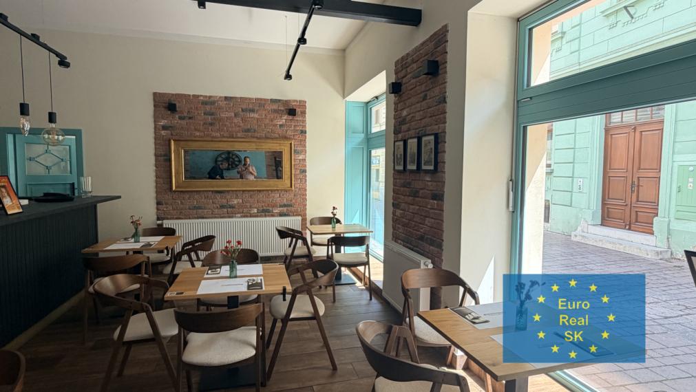Prenájom novej gastro prevádzky Košice - Centrum, 90 m2.