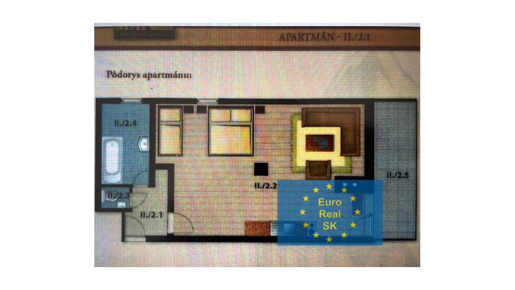Vysoké Tatry, centrum Tatranskej Lomnice, predaj zariadeného apartmánu o výmere 62 m2.