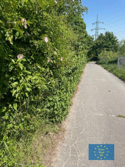 Predáme v Bratislave-Nové Mesto, k.ú. Vinohrady ( Koziarka ) stavebný pozemok o výmere 1.375 m2 ( 22x62,5m)