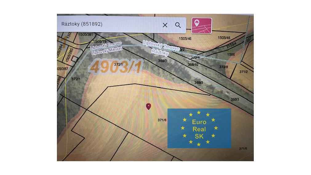 Predáme v Liptovskom Mikuláši - Ráztoky ( vodná nádrž Liptovská Mara ), pozemky  o celkovej výmere 40.094 m2, osobné vlastníctvo