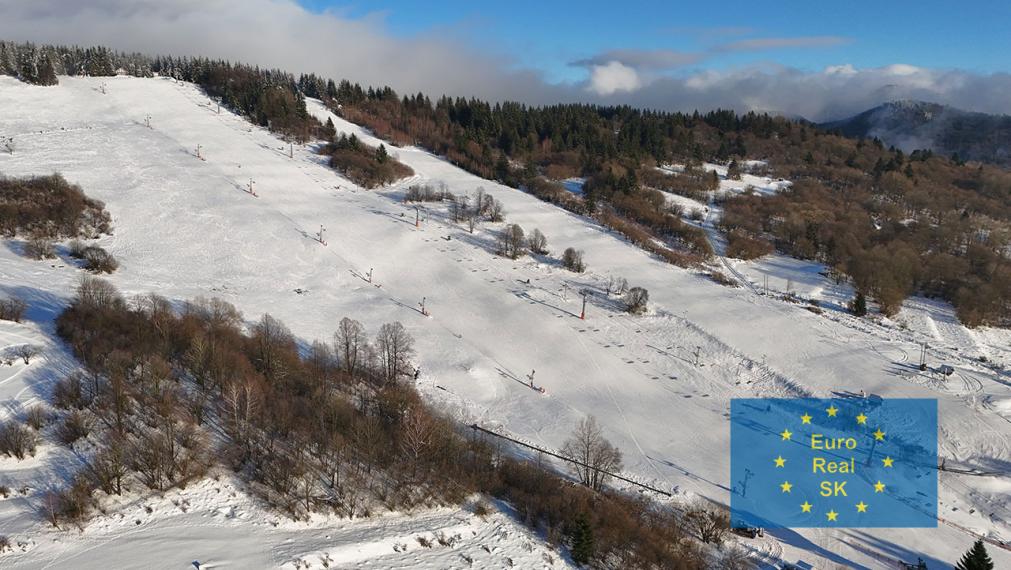 Predaj investičného stavebného pozemku v rekreačnej oblasti  Krahule ( Žiar nad Hronom ), štúdia na výstavbu 13 chát.