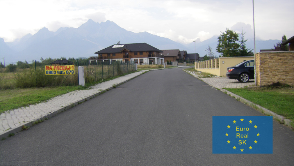 Black Stork Golf Resort Veľká Lomnica , predaj atraktívneho stavebného pozemku 2.450 m2, osobné vlastníctvo