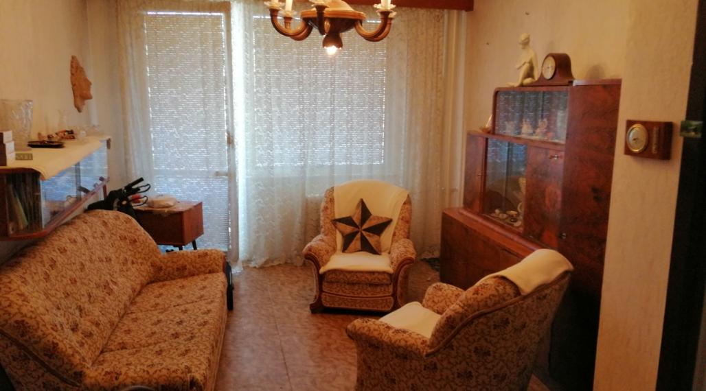 Predaj 1,5 izb bytu v Košiciach Terasa, pôvodný stav, OV. loggia.