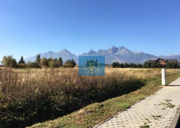 Predáme vo Vysokých Tatrách, Veľká Lomnica , Golfová ulica, stavebný pozemok o celkovej výmere 4.300 m2, firemné vlastníctvo