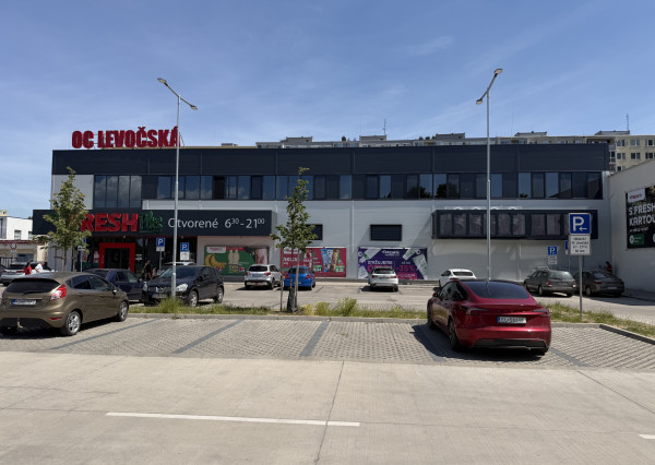 Prenájom nových obchodno-prevádzkových priestorov v obchodnom centre Levočská ul.